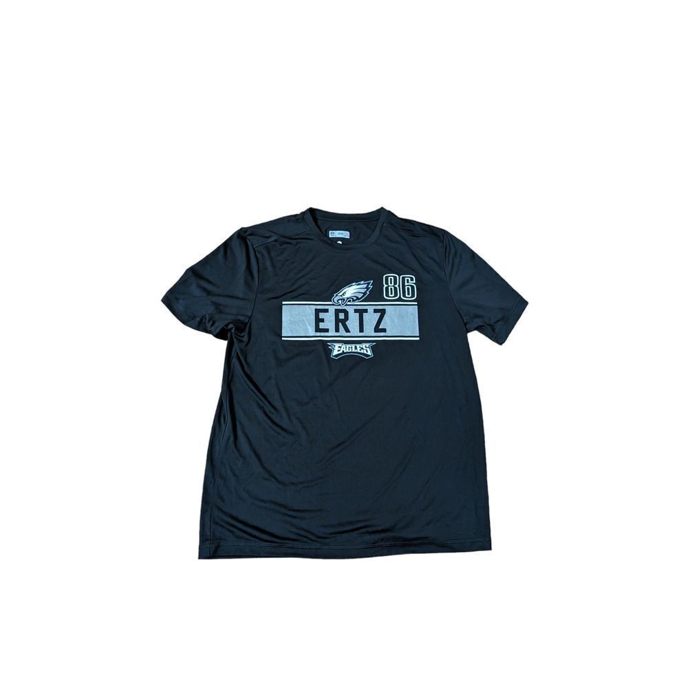 NFL Team Philadelphia Eagles Black Zach Ertz Jersey Mens Large NWT